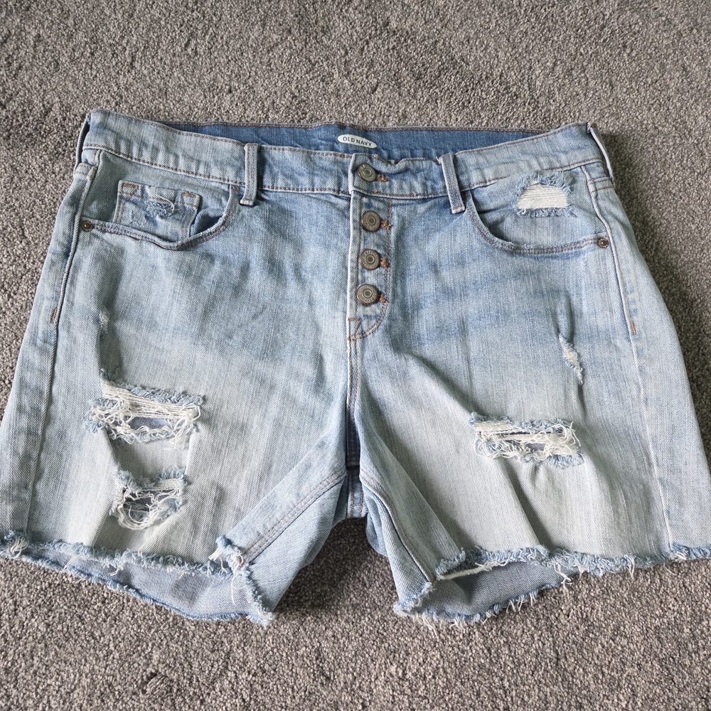 Old Navy Light Blue Jean Shorts